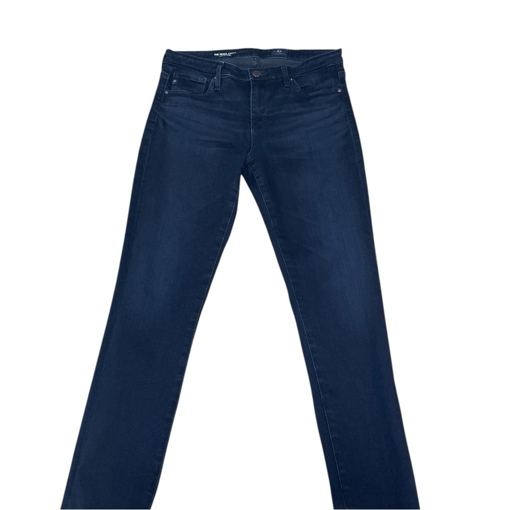 AG Adriano Goldschmied Dark Blue Jeans Skinny Cigarette Ankle Prima Size 28